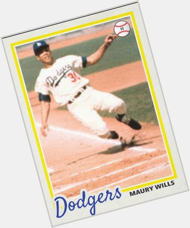 Happy 82nd birthday to Maury Wills. Was he the primary inspiration for Benny "The Jet" Rodriguez? 