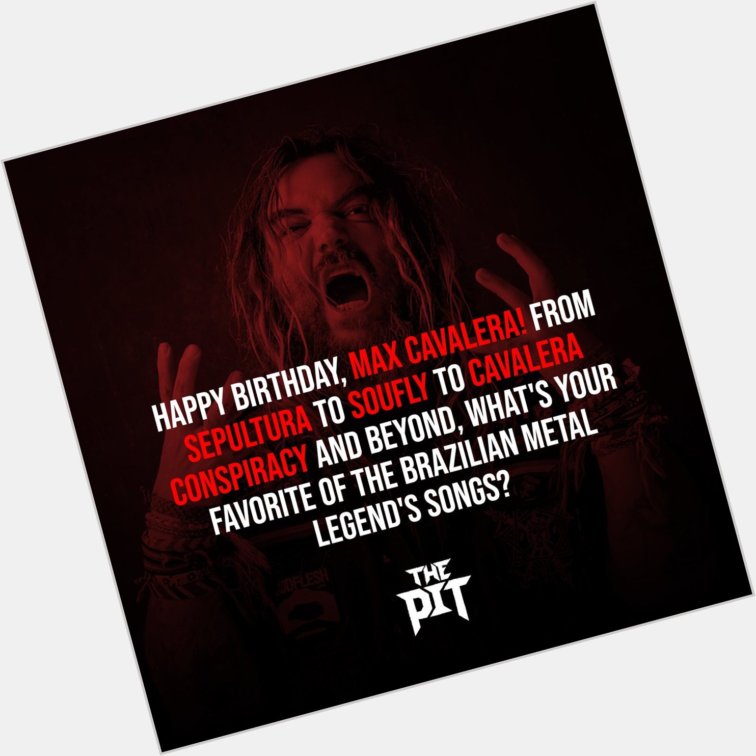 Happy birthday, Max Cavalera! 