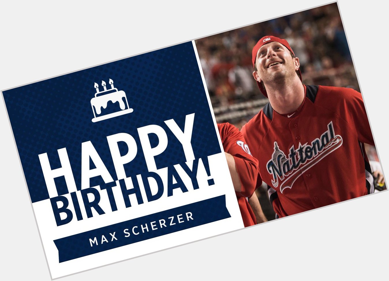 Wishing you and yours a very blessed And a happy birthday to the man himself, Max Scherzer! 