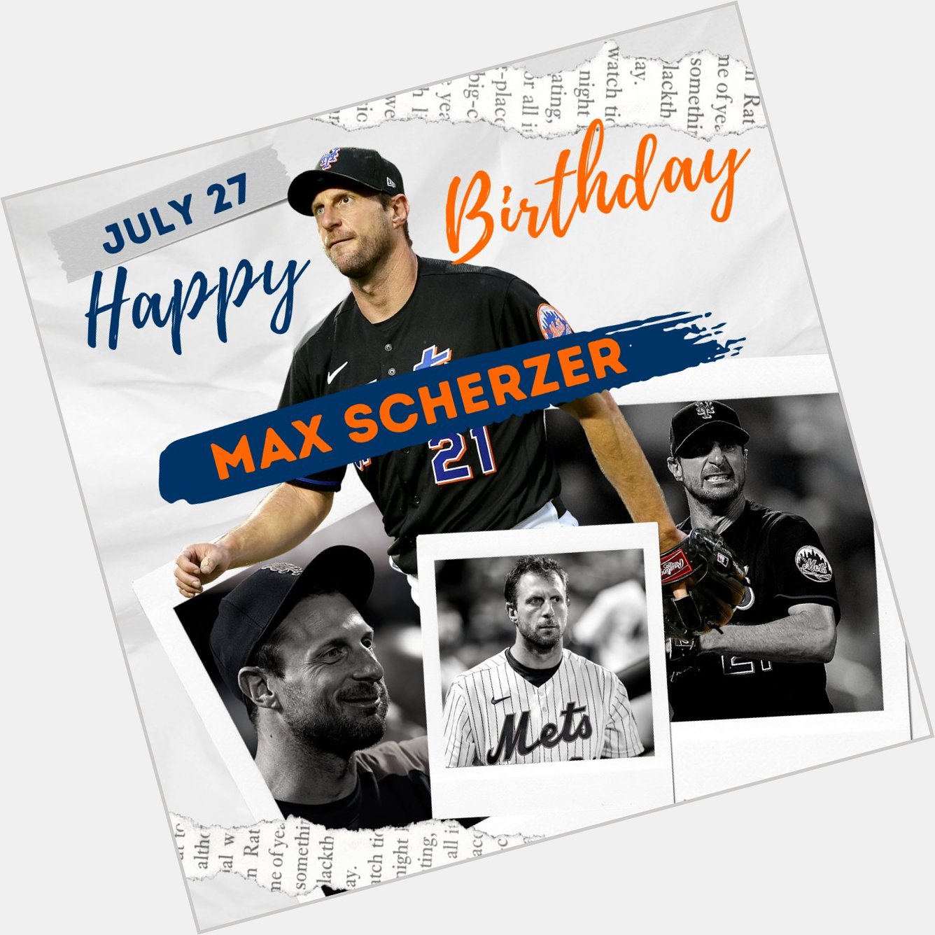 Happy Birthday, Max Scherzer! 