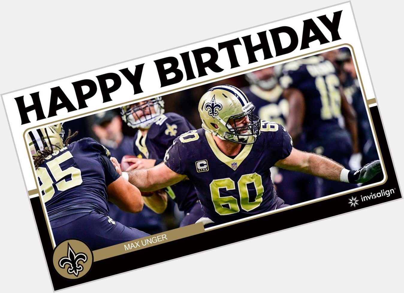 Happy Birthday to the legend at center, Max Unger!    | 