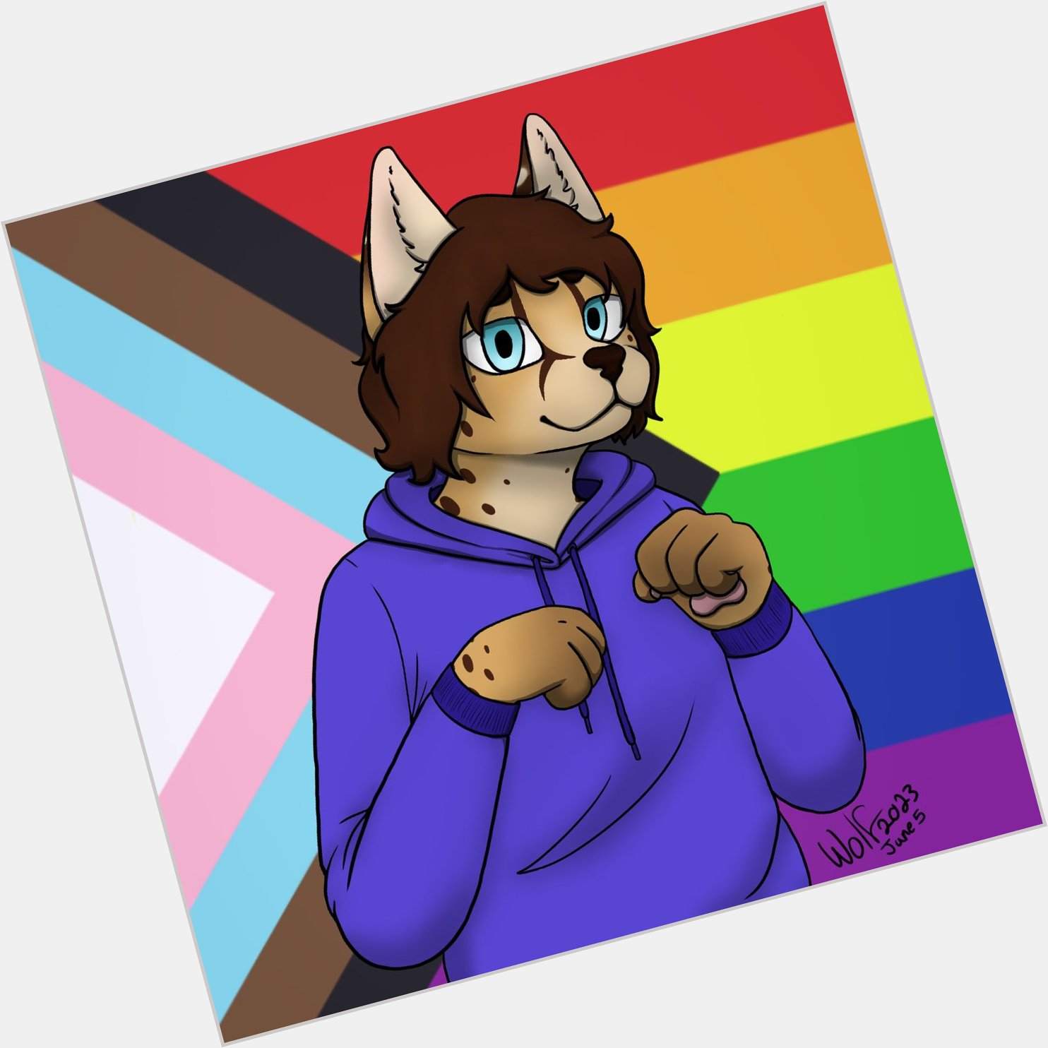 Something I did for a friend\s for his birthday          HAPPY PRIDE EVERYONE!!!       