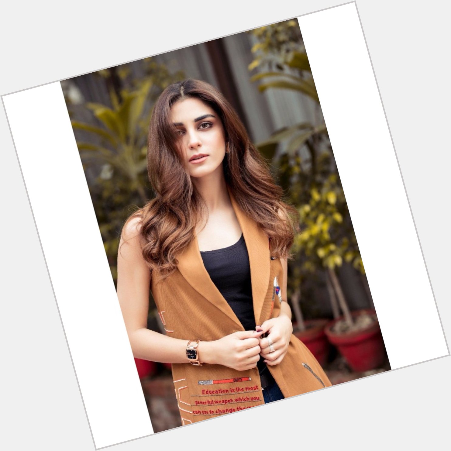 Happy birthday dear  Maya Ali May the bright colours paint your life and you be happy forever. Stay blessed....   