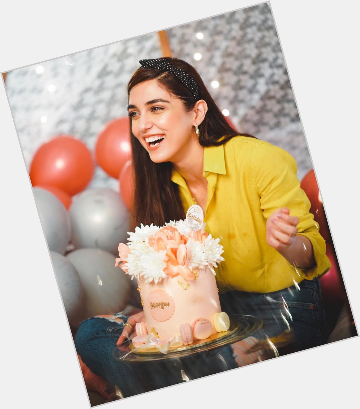 Maya Ali shares a colorful picture on her birthday  Happy Birthday Maya jee  