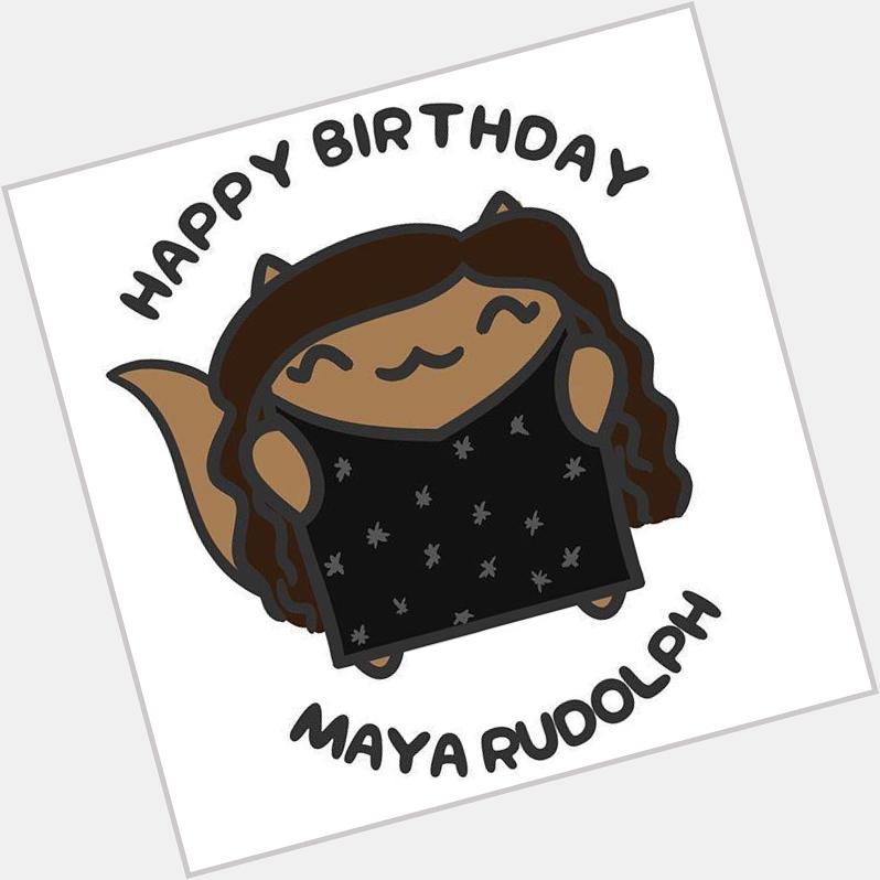 Happy Birthday, Maya Rudolph! I think she\s my favorite funny lady ever 