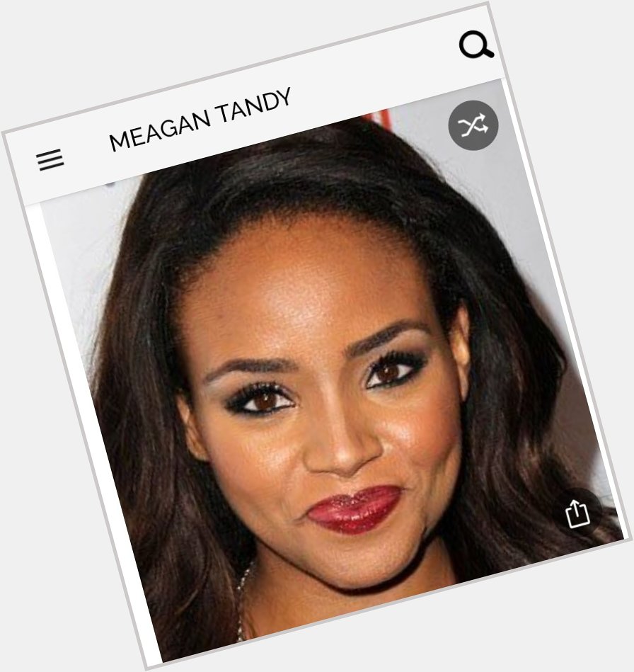 Happy birthday to this great actress.  Happy birthday to Meagan Tandy 