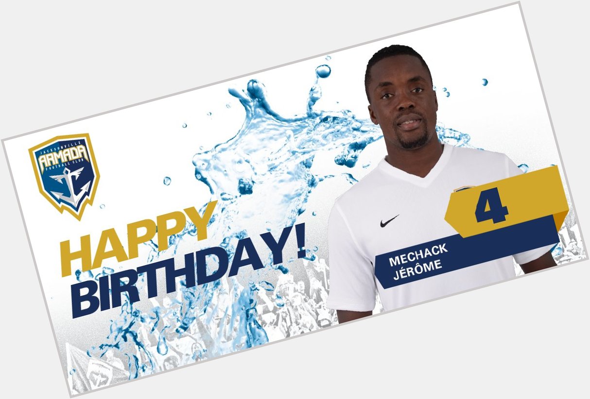 Happy Birthday to our Armada Defender, Mechack Jerome!!      