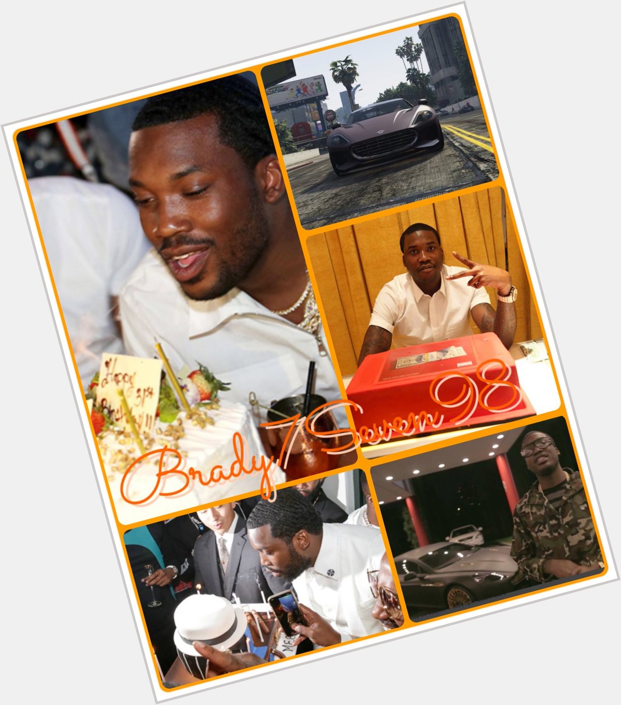 Happy Birthday Meek Mill  Now Available on Brady7seven98 Instagram store  