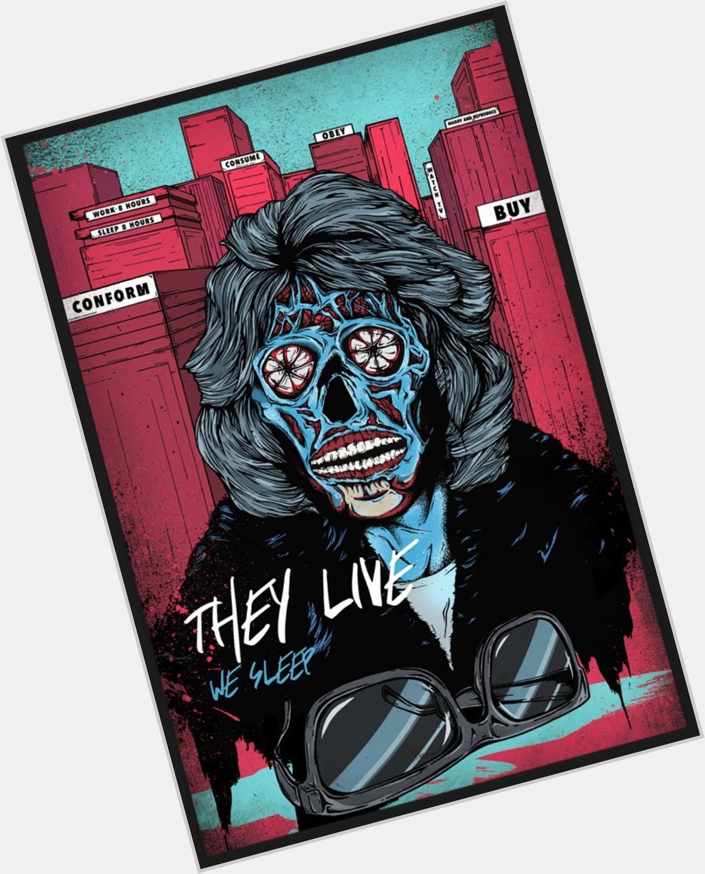 Happy birthday to Meg Foster star of they live (1988) 