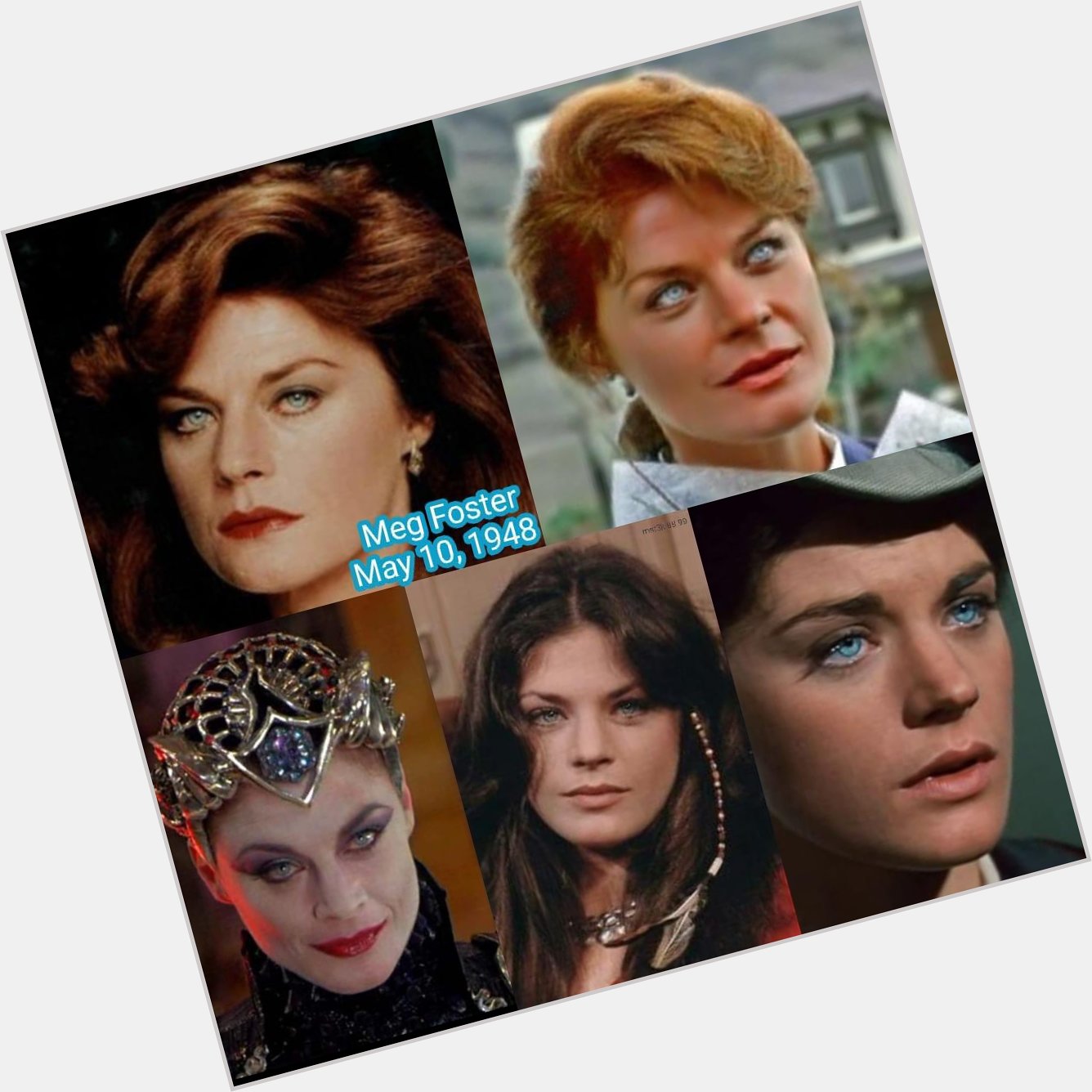 Happy Birthday Meg Foster !! Today she is 74    