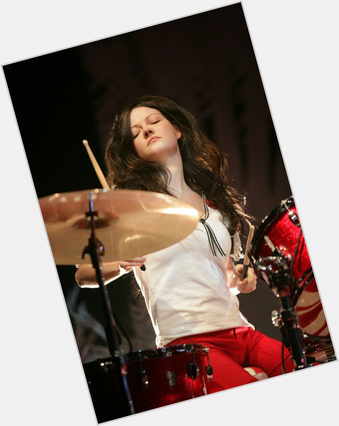 Today in 1974 the drummer Meg White (of White Stripes fame) was born. Happy birthday, Meg! 