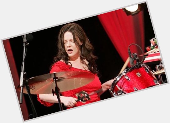 Happy birthday, Meg White!  Thanks tor being an inspiration to female drummers everywhere! 