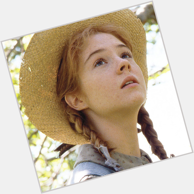 Happy birthday to Megan Follows, who will always be my Anne Shirley. 