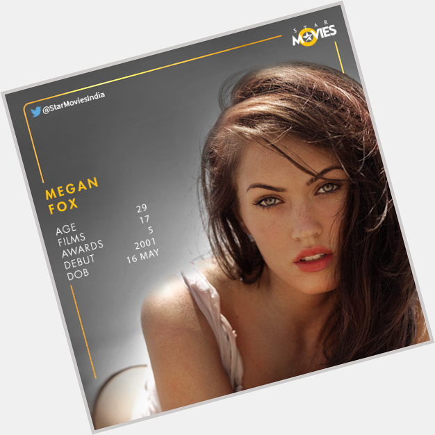 Megan Fox is one actress who has truly \transformed\ into a stunner.

Gaze into her eyes & wish her happy birthday. 