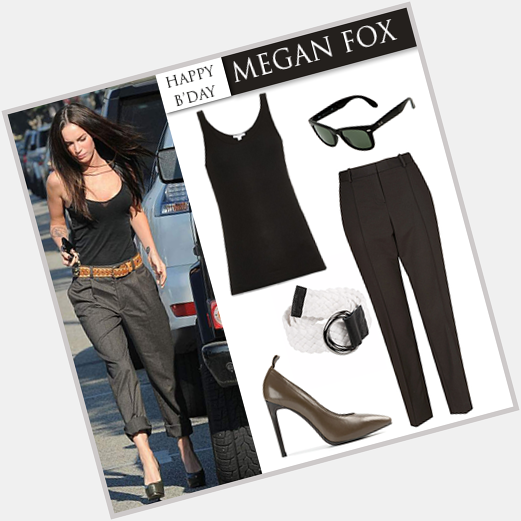 Wishing the gorgeous Megan Fox a very Happy birthday!  