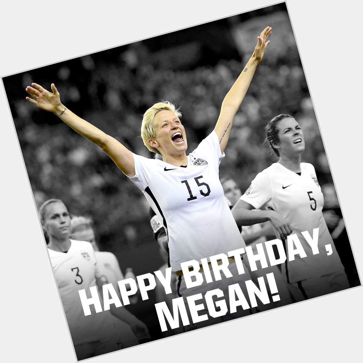 Happy Birthday to one of my favorite women\s soccer players, Megan Rapinoe! You\re also my header. 