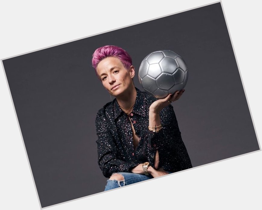 Happy Birthday to Megan Rapinoe Legend Pink Haired Lady Liberty and World Champion   