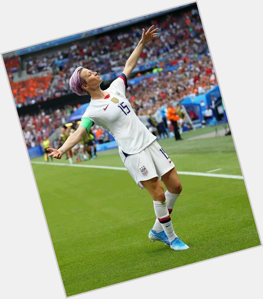 Etched in our minds forever.   Happy birthday, Megan Rapinoe!  