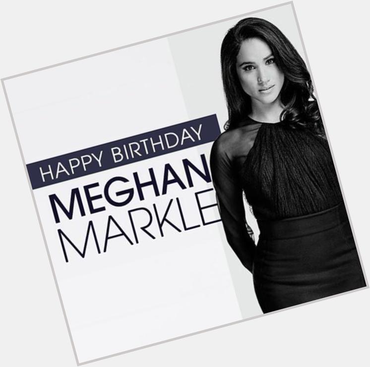 Today is national Meghan Markle day !! It\s her Bday so big happy bday    have a beautiful day

love 