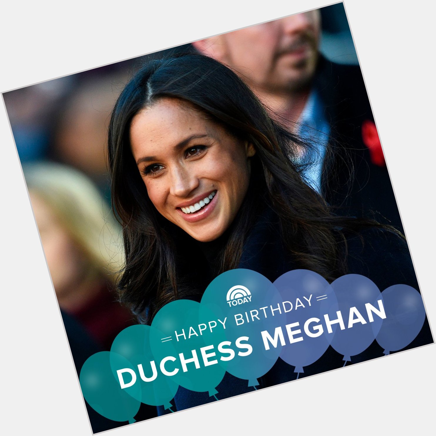 Happy birthday to the Duchess of Sussex!  