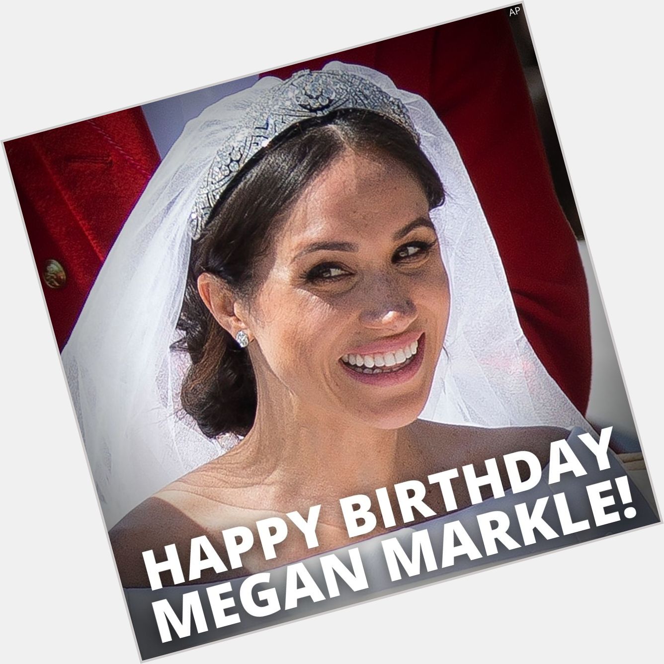 HAPPY BIRTHDAY! Meghan Markle turns 40 today. 