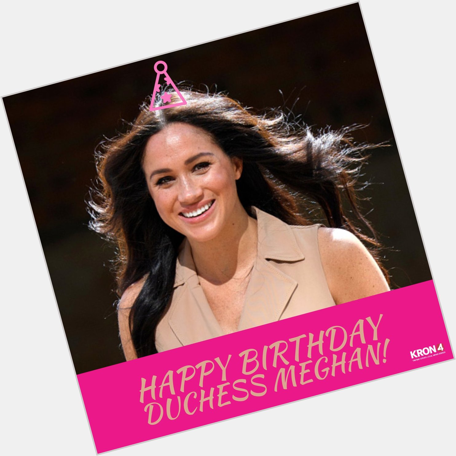 Happy Birthday to the Duchess of Sussex Meghan Markle, who turns 39 today!   