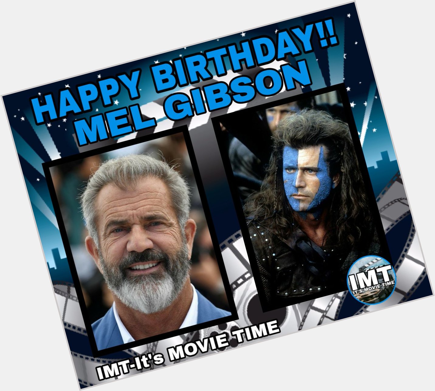 Happy Birthday to Mel Gibson! The actor is celebrating 64 years. 