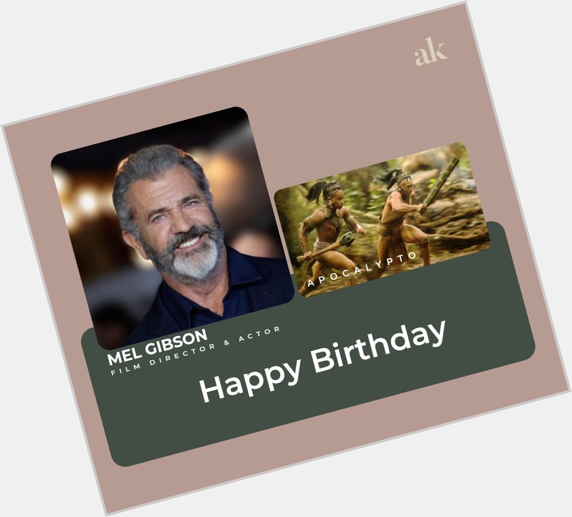 Here\s wishing you a Very Happy Birthday Mr.Mel Gibson. 