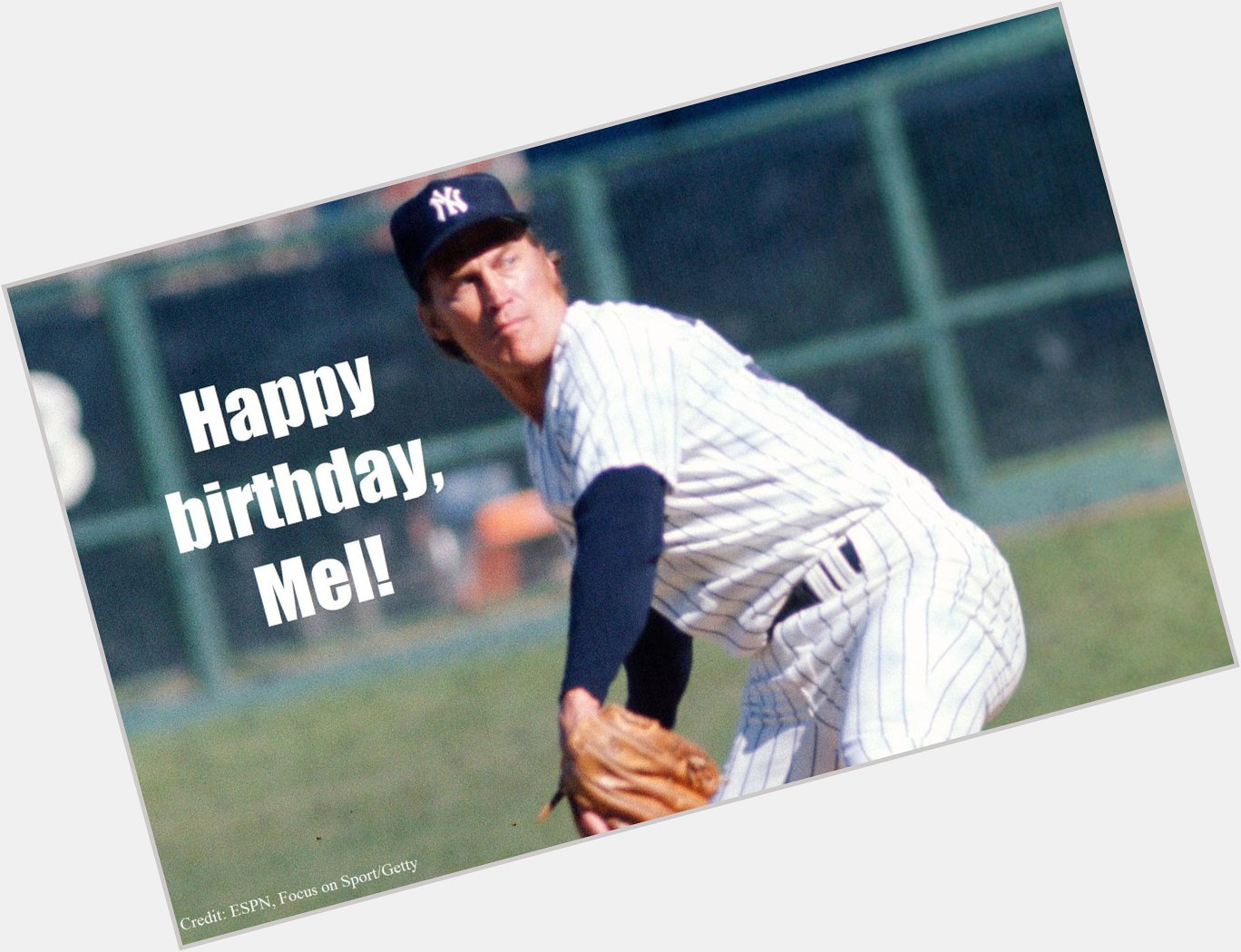 Former ace and 90s dynasty pitching coach Mel Stottlemyre turns 73 today--Happy birthday, Mel! 