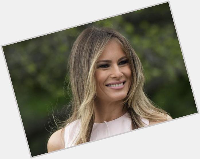 Sending warm, happy birthday wishes to our beautiful First Lady, Melania Trump. 