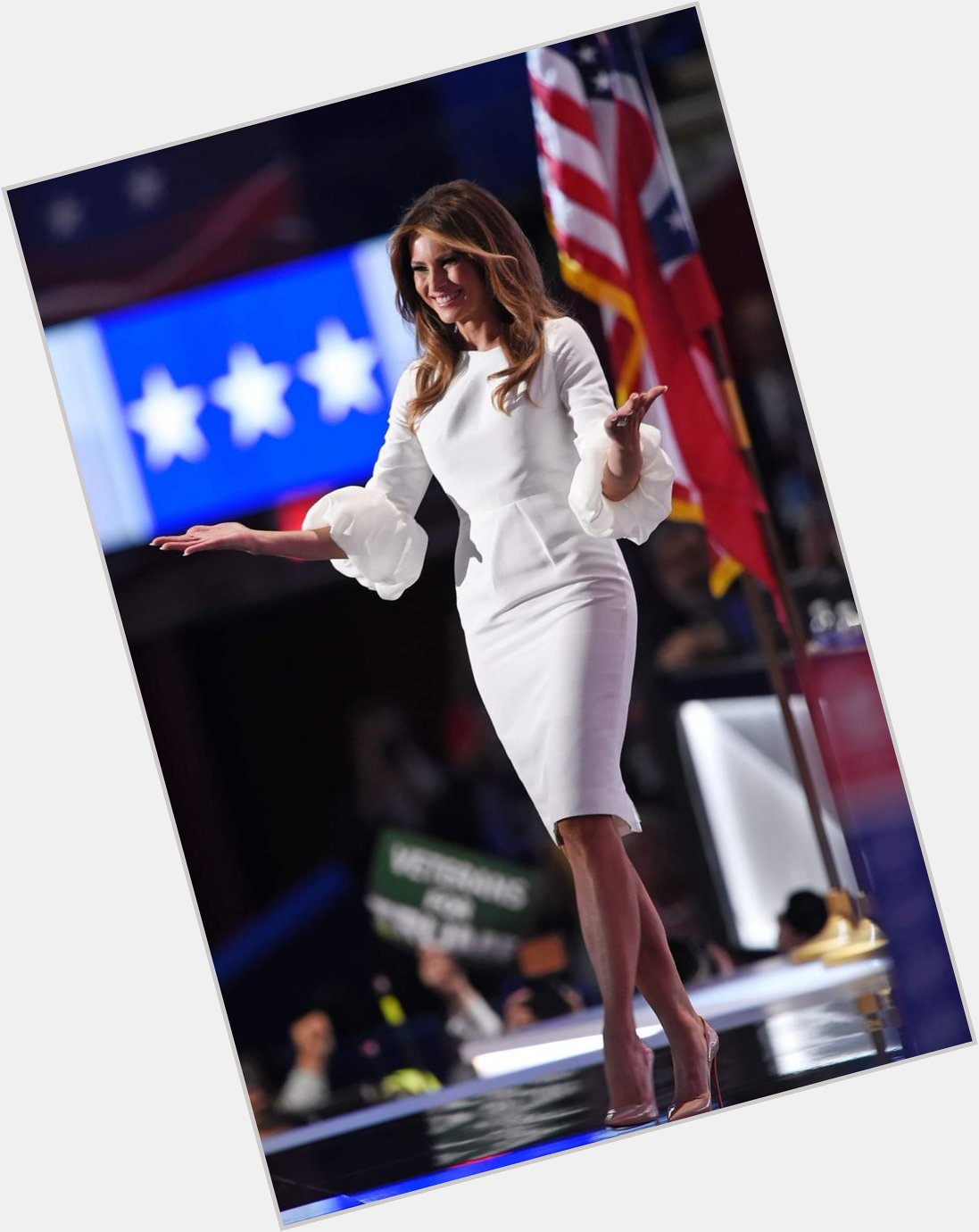 Happy Birthday, Melania Trump, the most beautiful First Lady EVER.   