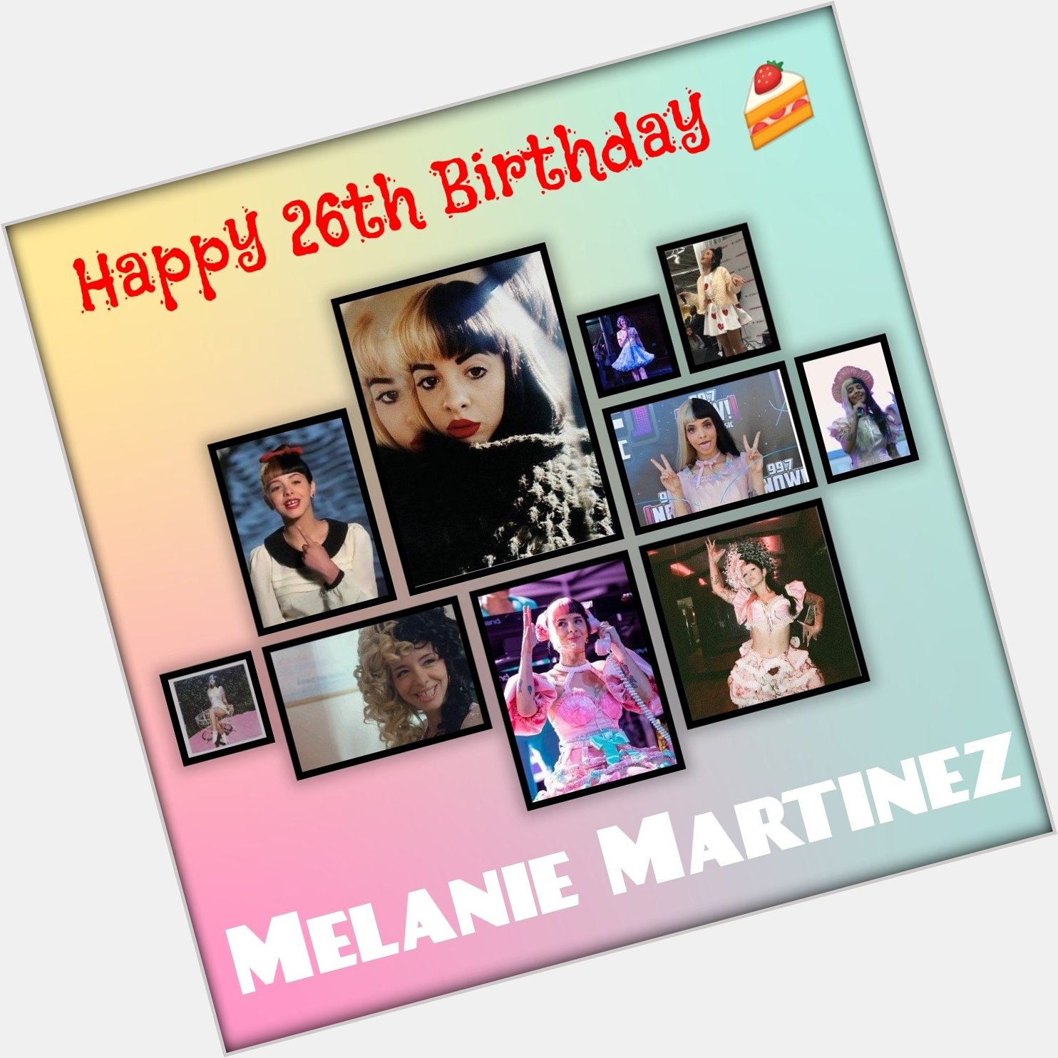 Happy 26th Birthday to Melanie Martinez   