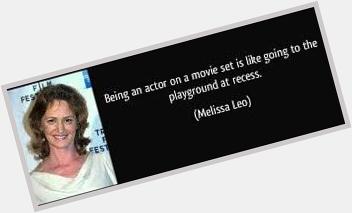 Happy Birthday Melissa Leo 