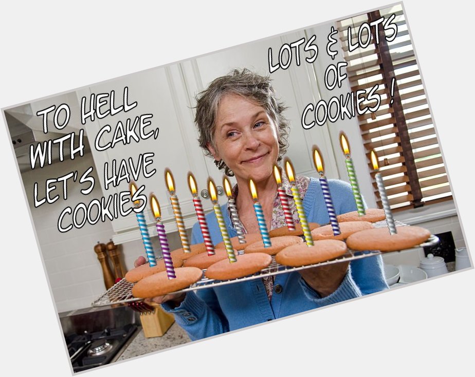 A very happy birthday to our one and only Melissa McBride!   