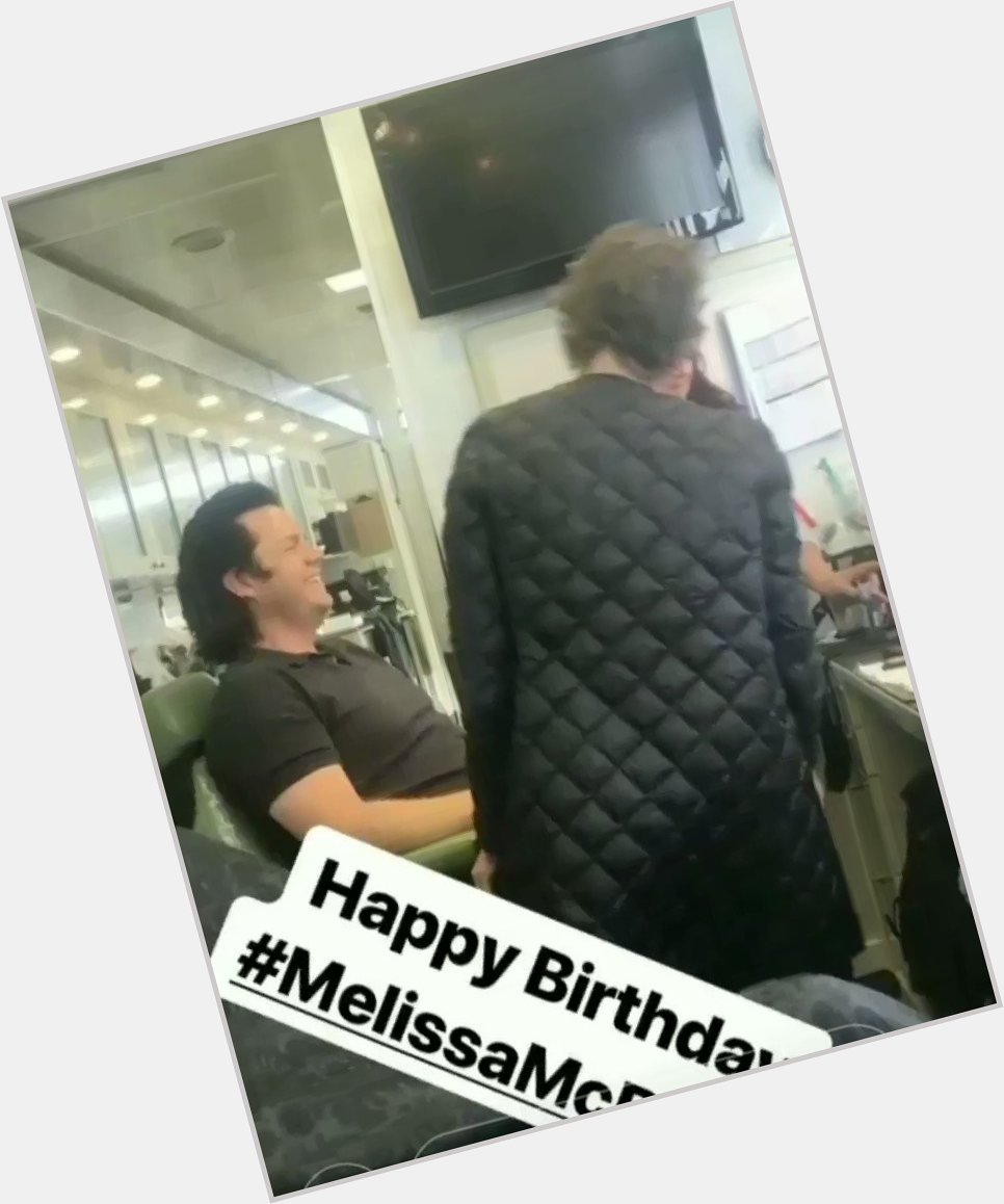 Happy birthday Melissa Mcbride! Source: Tom\s instastory 