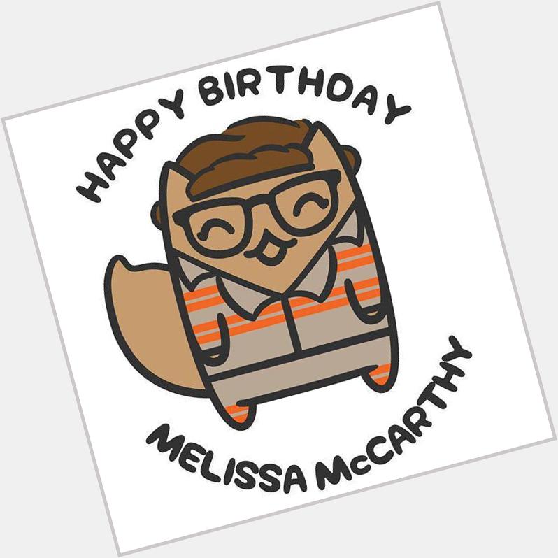 Happy Birthday, Melissa McCarthy! Who else is SO STOKED for the new Ghostbusters movie?!  