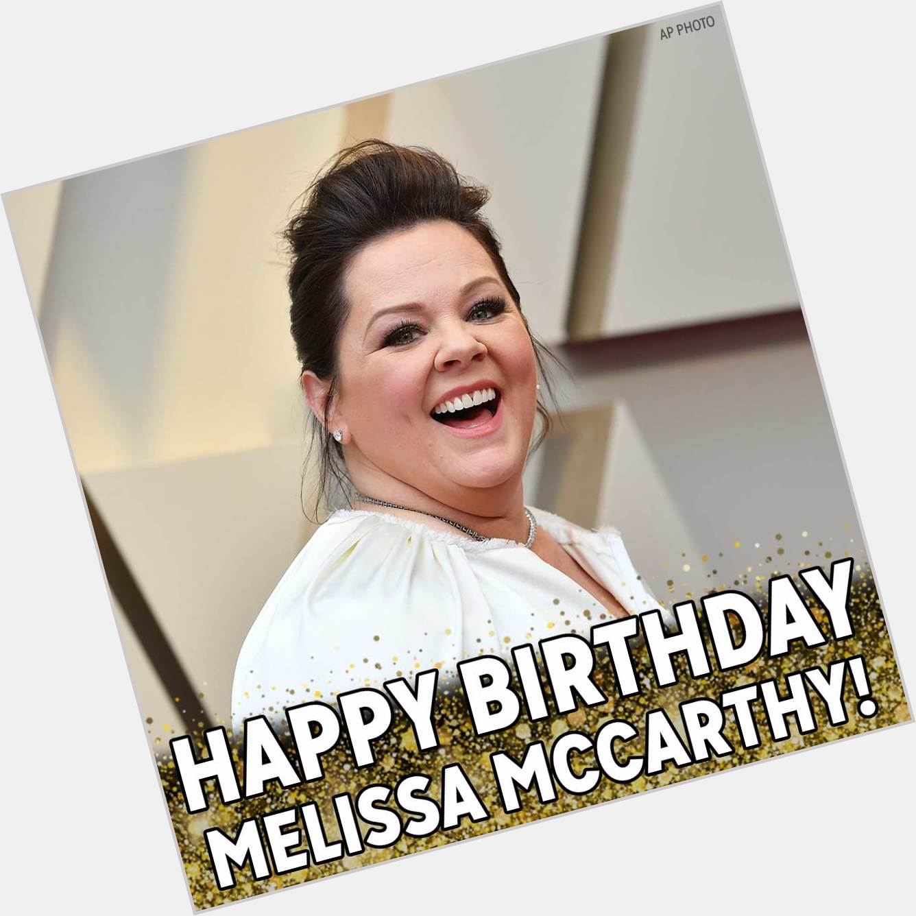 Happy Birthday to actress Melissa McCarthy! 