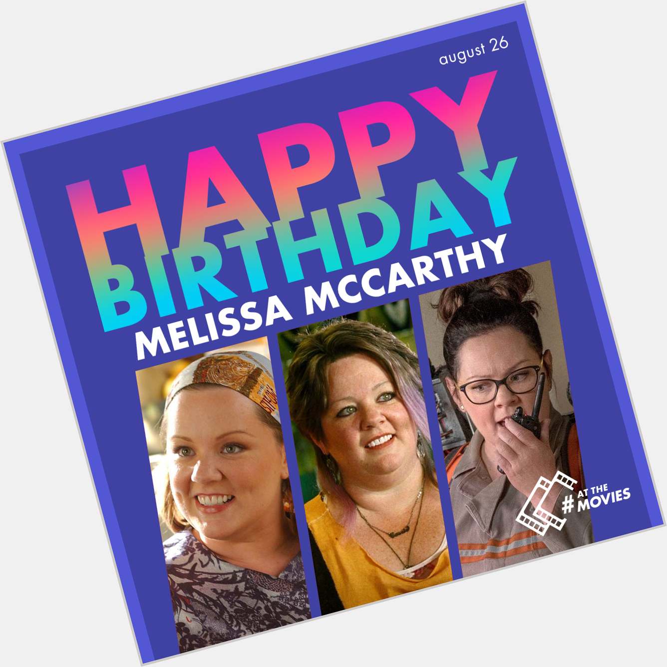 Happy Birthday Melissa McCarthy! We can\t wait to see you  Melissa McCarthy 