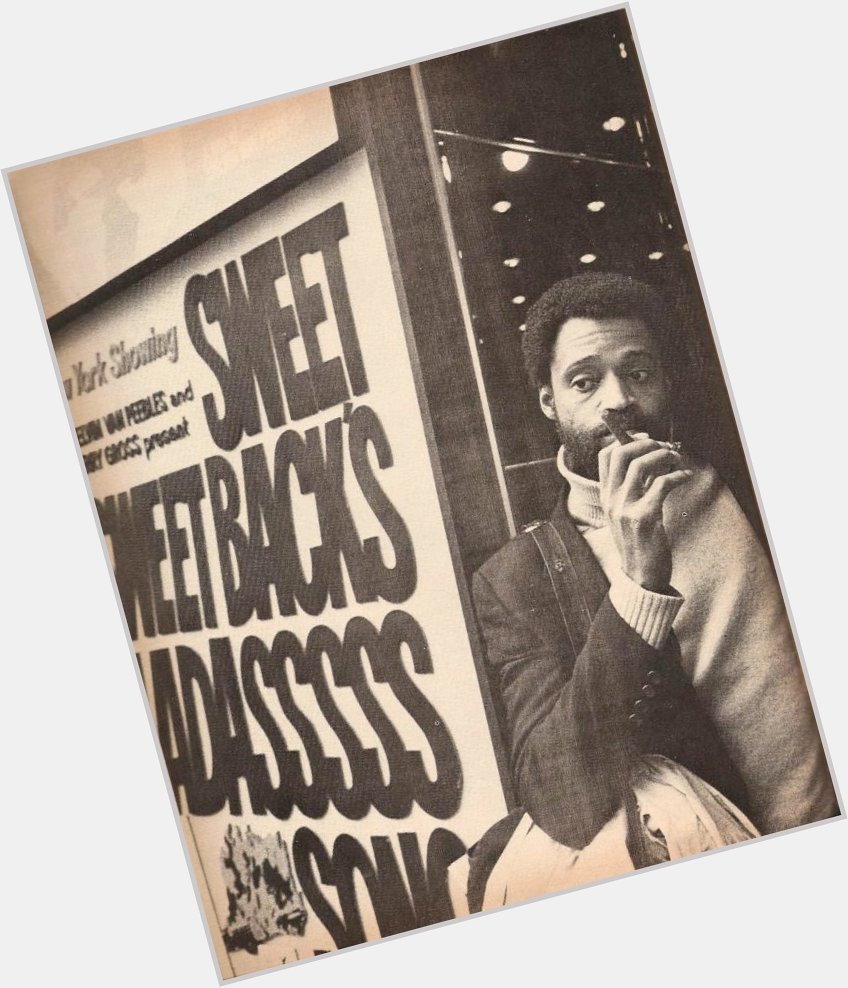 Couldn t let the day pass without saying happy birthday to the people s mvp, melvin van peebles  89 to infinity. 