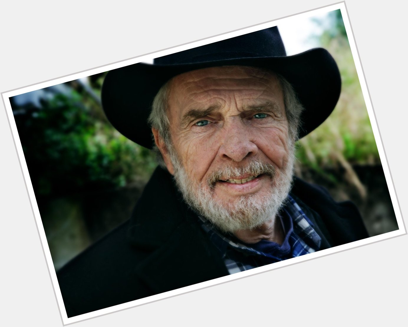     Happy birthday to a legend ~ Merle Haggard is 77 today :-) 