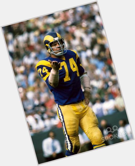 Happy Birthday to Merlin Olsen, who would have turned 75 today! 