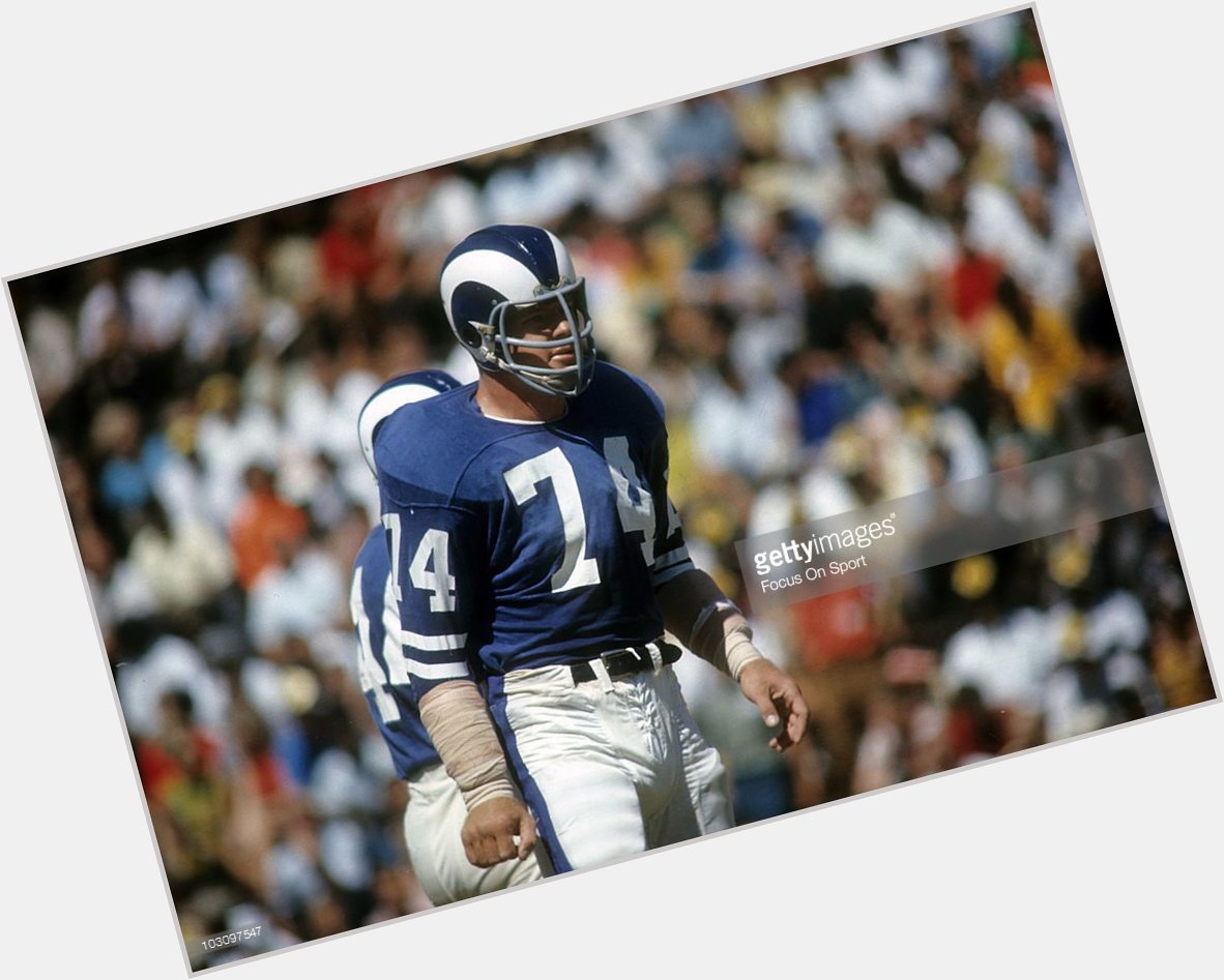 Happy Birthday to Merlin Olsen, who would have turned 77 today! 