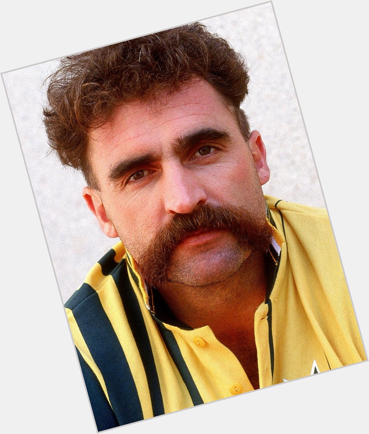 Happy 54th Birthday to cricketer Merv Hughes. A legend with a great moustache 