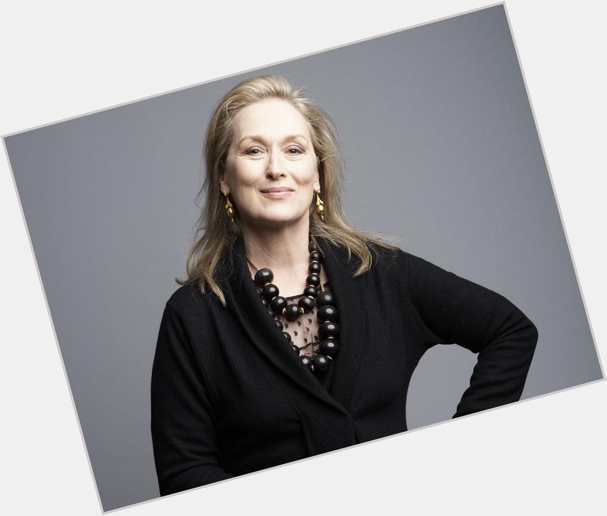  Happy 66th birthday to Meryl Streep, certainly America\s most talented film actress. 