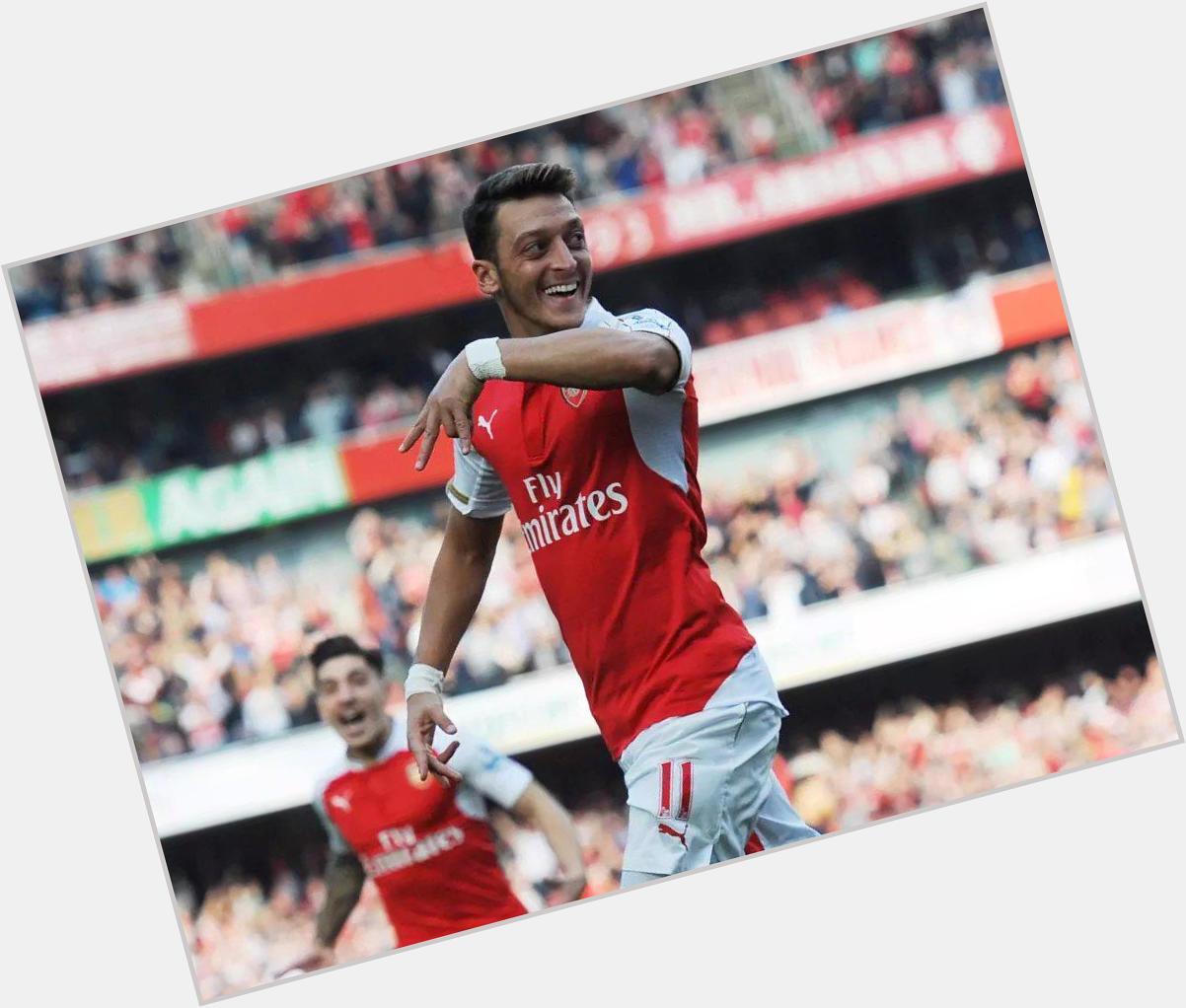 Happy birthday to my favourite Arsenal player, Mesut Ozil. 