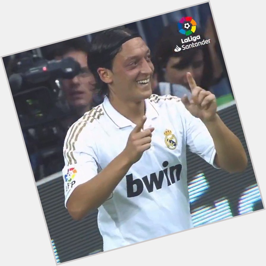 55 La Liga assists by Mesut Ozil.

Happy 30th birthday,    (via 