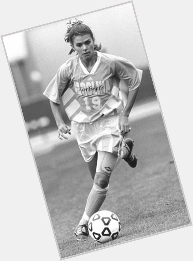Happy St. Patrick\s Day, but more importantly, Happy Birthday to Mia Hamm. Sorry I hit you one time. 