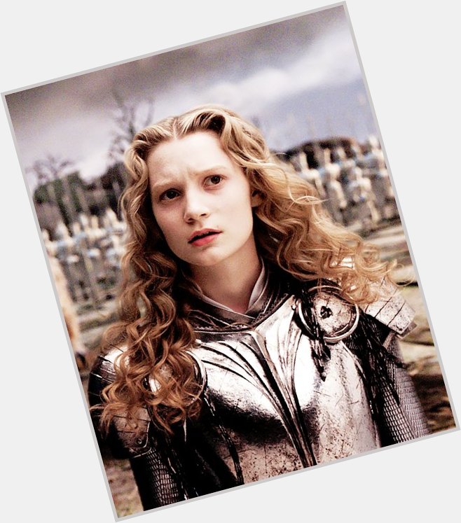 Happy birthday to Mia Wasikowska and the best Alice we could ever have asked for 