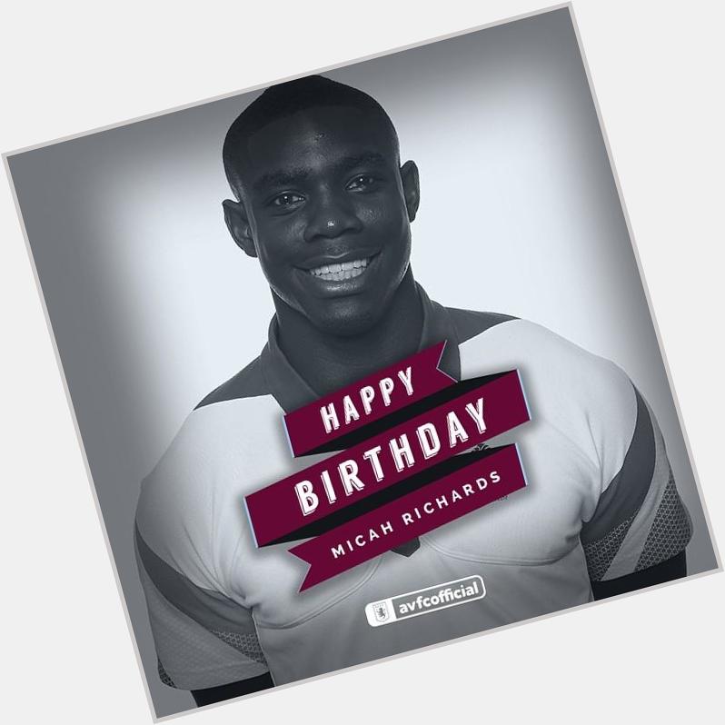 HAPPY BIRTHDAY: Wishing Micah Richards a wonderful day as he turns 27. See you soon, Micah! by avfcofficial 
