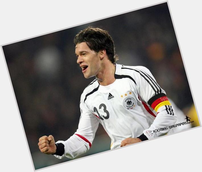 Happy Birthday Michael Ballack, you are my 1st ever favorite player 